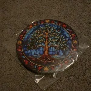 “Stained Glass Window” w/ Hanging Accessory